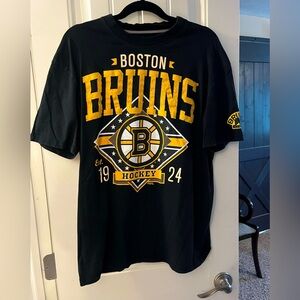 Boston Bruins Black Big Time NHL T-Shirt, size XL